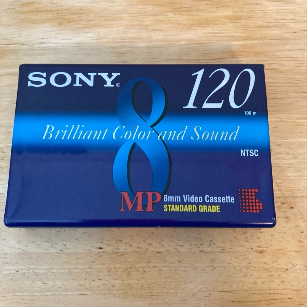 Sony P-6 120 MP 8mm Video Cassette Standard Grade